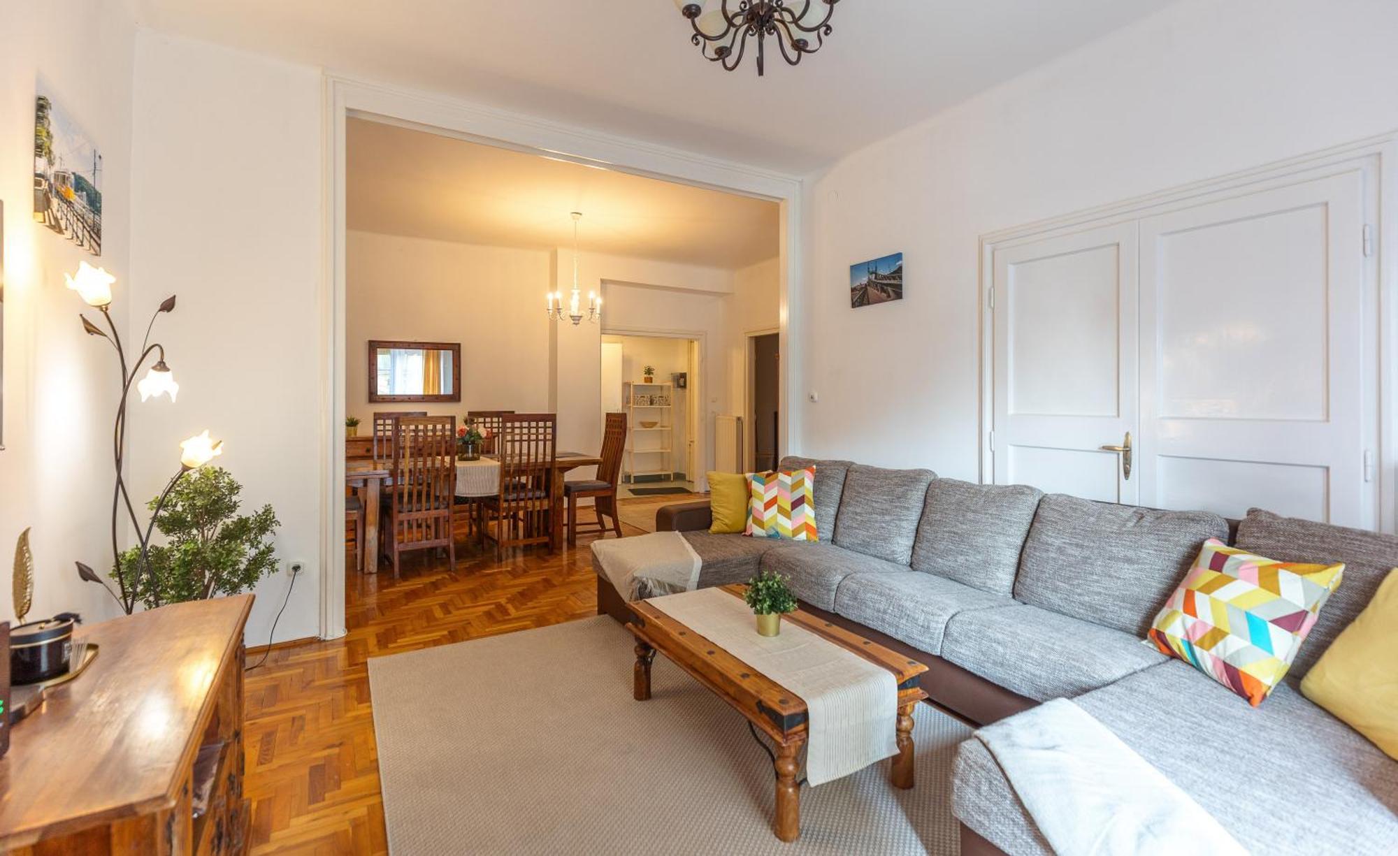 Bright & Spacious Riverside Apartment With Balcony Budapeszt Zewnętrze zdjęcie