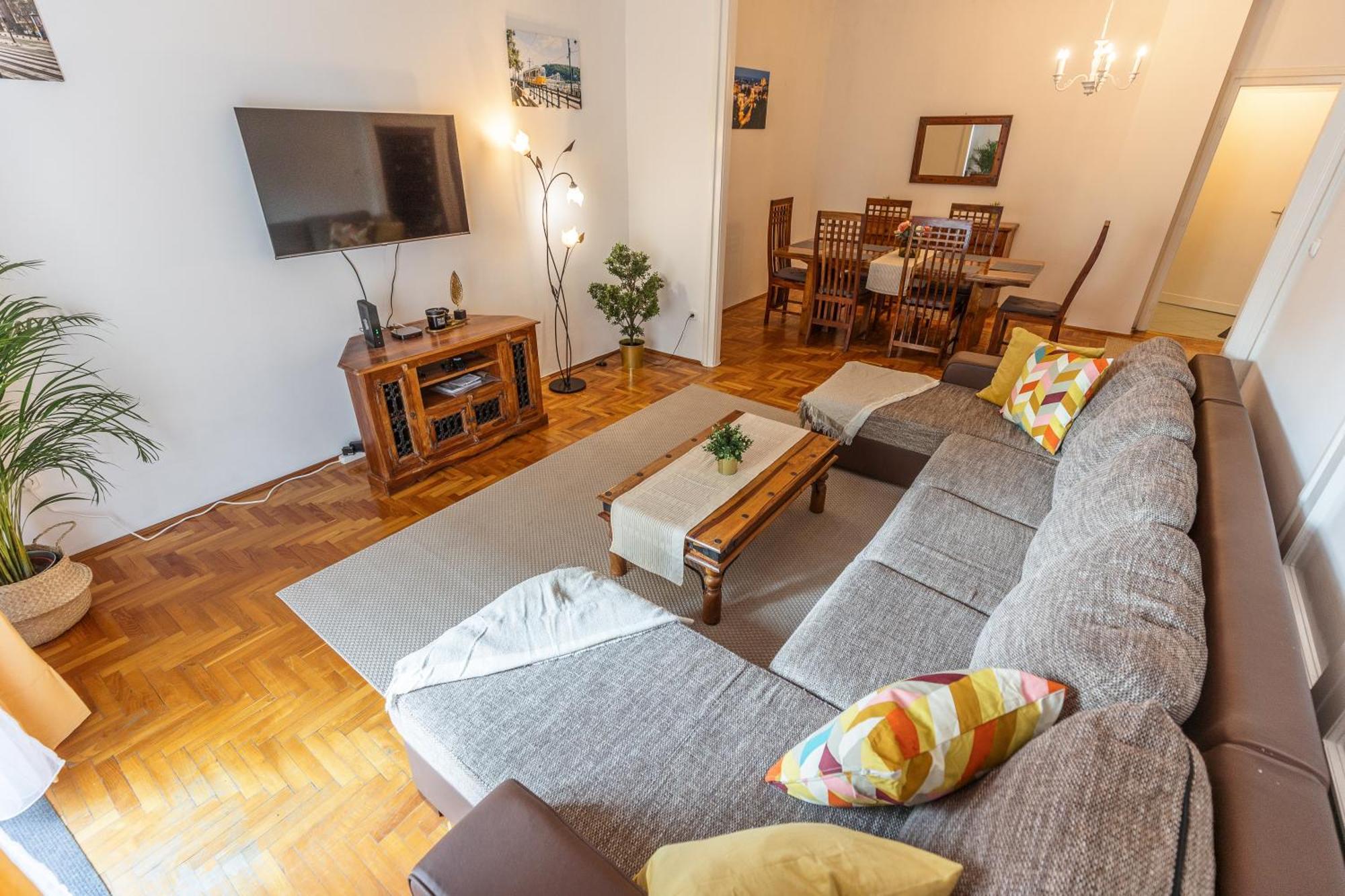 Bright & Spacious Riverside Apartment With Balcony Budapeszt Zewnętrze zdjęcie